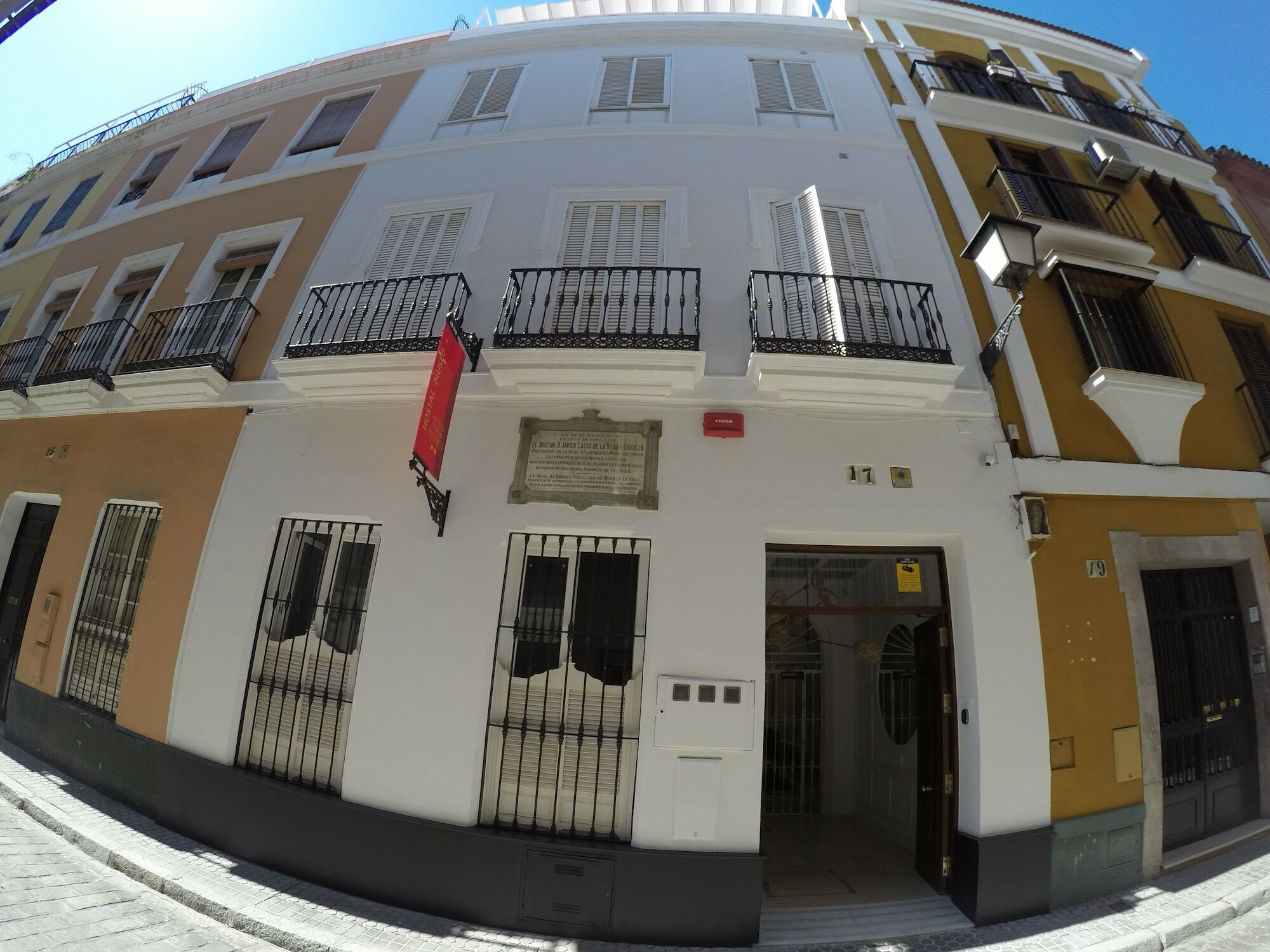 Hostal Hom Museo Sevilla Bagian luar foto